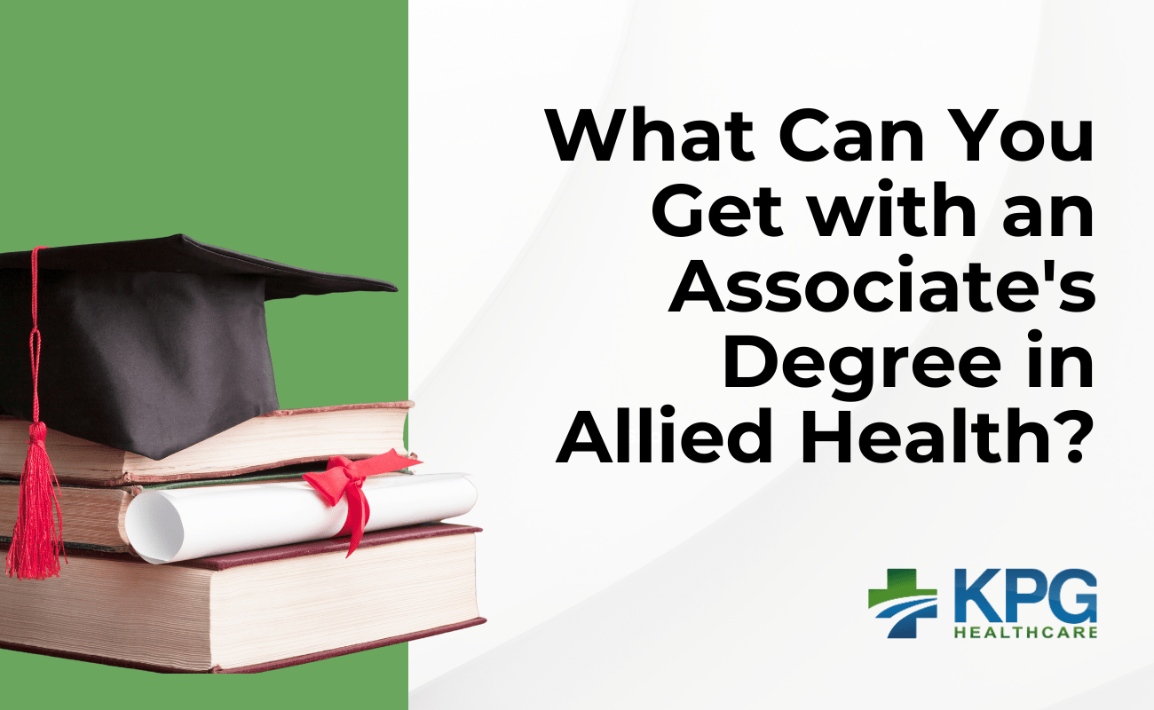 what can you get with an associate's degree in allied health?